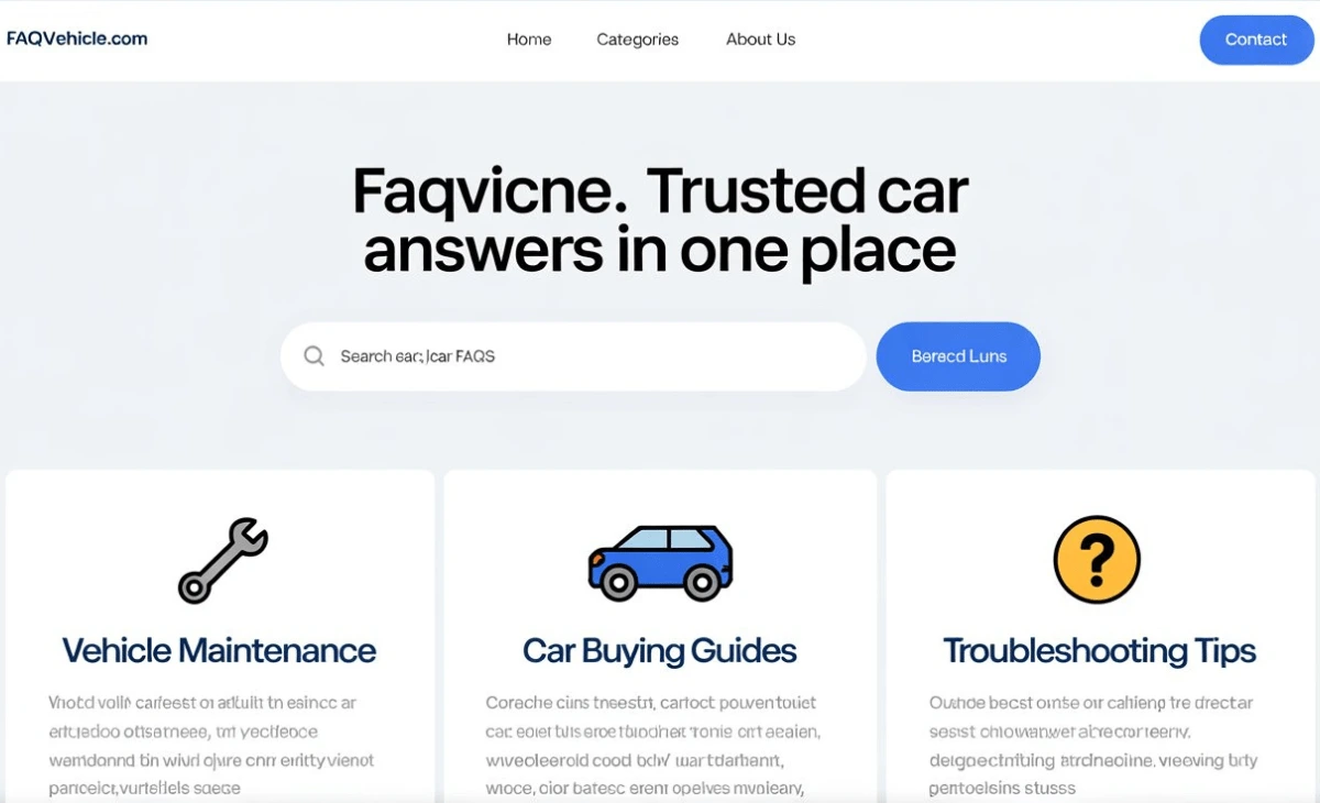 faqvehicle .com